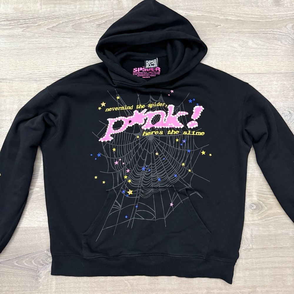 Sp5der P*nk Hoodie